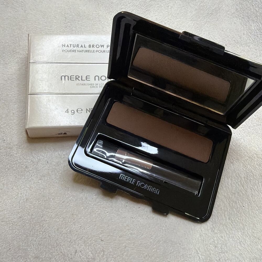 SEE DETAILS Merle Norman Natural Brow Powder CHESTNUT NEW